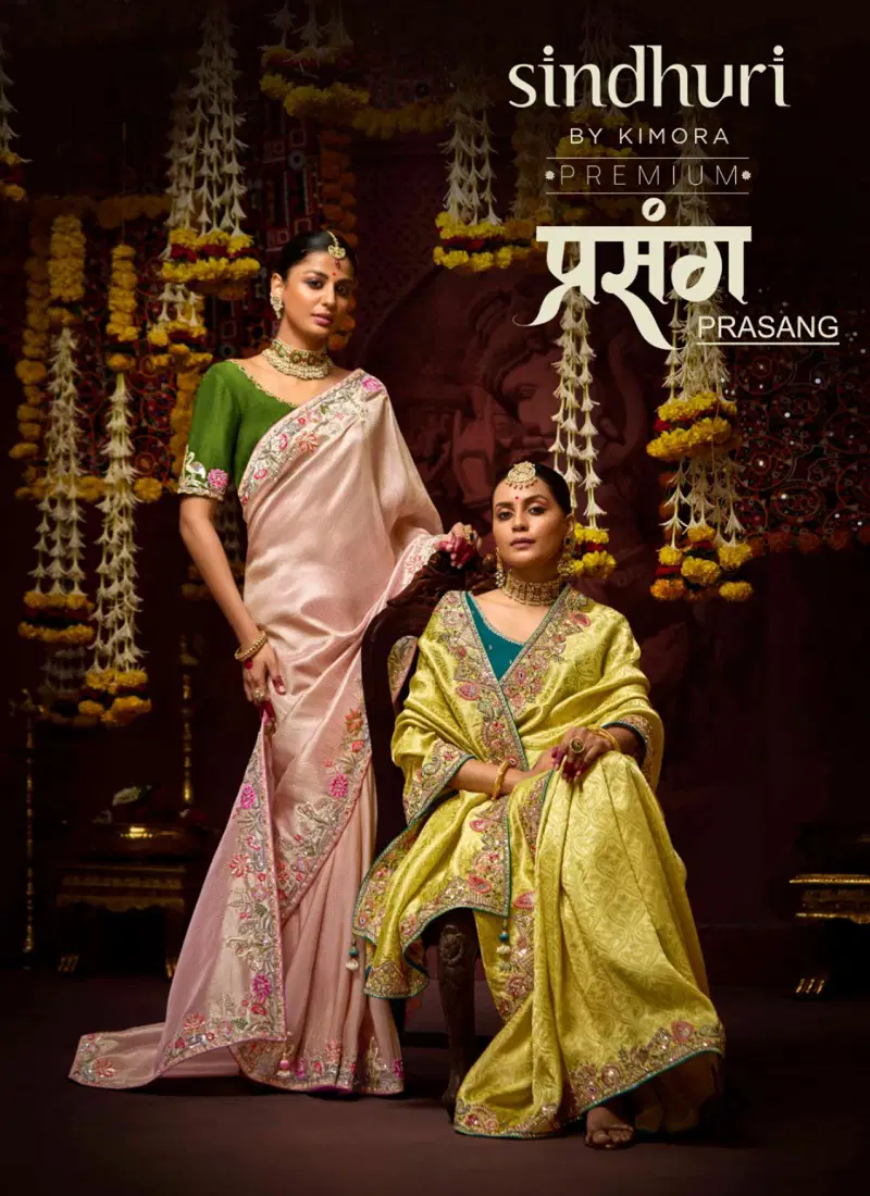 Prasang By Kimora Banarasi Kanjivaram Wedding Wear Saree Orders In India Catalog